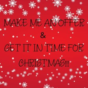 Festive Red‎ Christmas Offer Sign